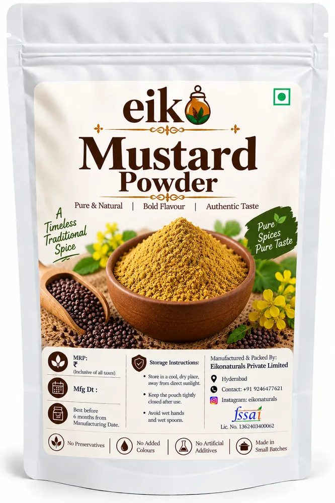 Fine Mustard Powder (ఆవపిండి / Aava Pindi)